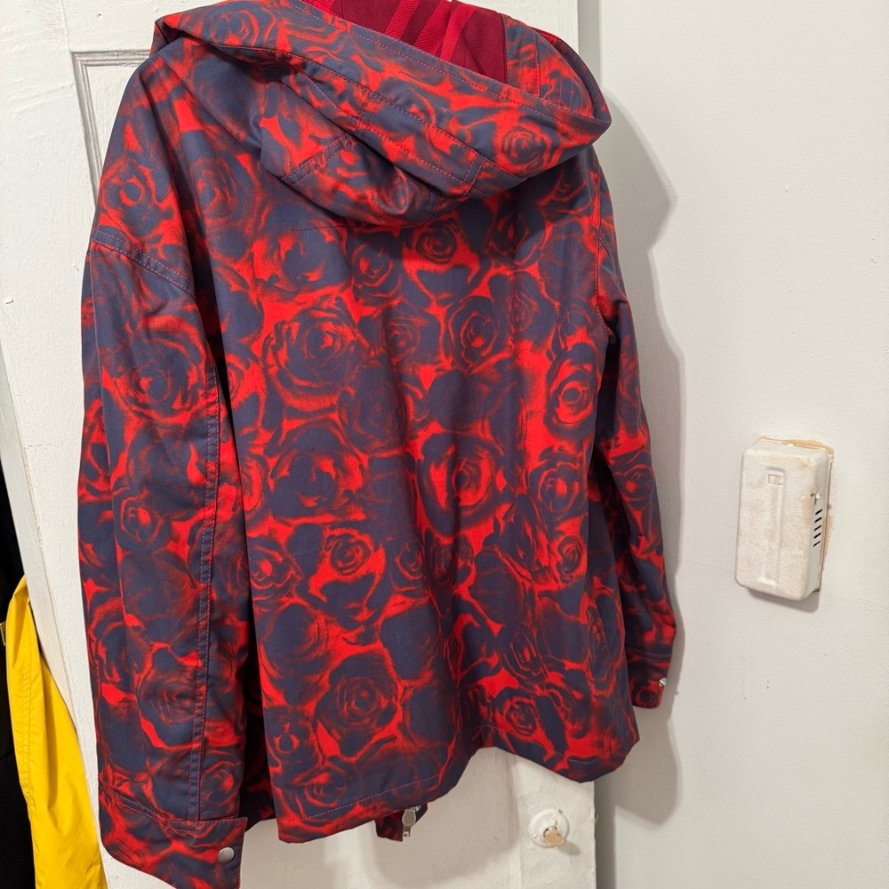 Burberry Red and Blue Floral Jacket - Picture 3 of 5